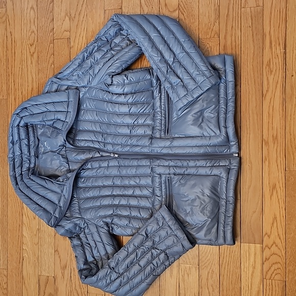 Halifax Traders Ultra Light Down Gray Jacket - Picture 2 of 10